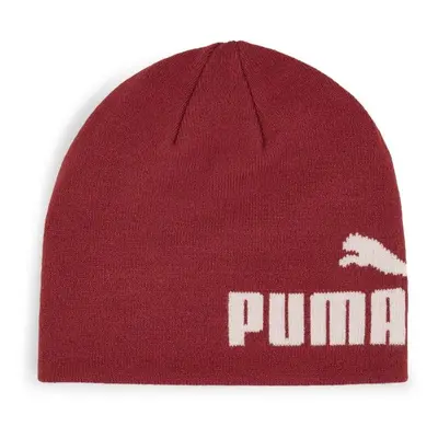 Puma ESSENTIALS CUFFLESS BEANIE Zimní čepice, červená, velikost