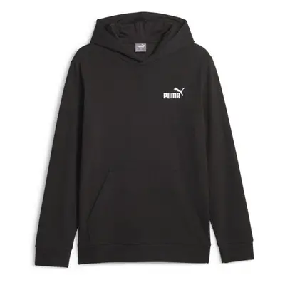 Puma ESSENTIALS ELEVATED HOODIE Pánská mikina, černá, velikost