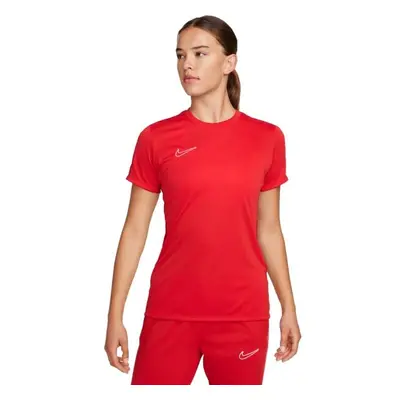 Nike DRI-FIT ACADEMY Dámské fotbalové tričko, červená, velikost