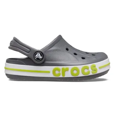 Crocs BAYABAND CLOG K Dětské pantofle, černá