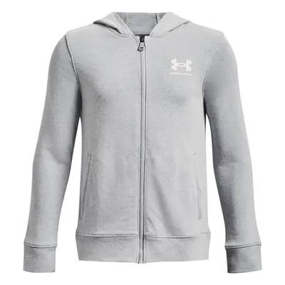 Under Armour RIVAL TERRY Juniorská mikina, šedá, velikost