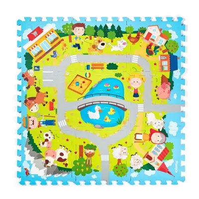 PLASTICA FOAM PUZZLE Pěnové puzzle, mix, velikost