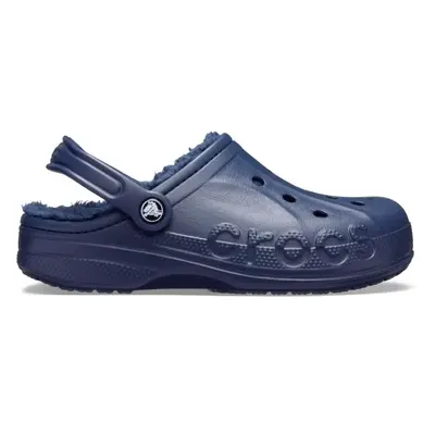 Crocs BAYA LINED CLOG Unisex pantofle, tmavě modrá