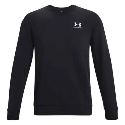 Under Armour ESSENTIAL FLEECE CREW Pánská mikina, černá, velikost