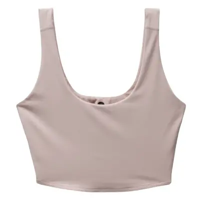 PrAna LUXARA REVERSIBLE CROP TOP Dámské tílko, růžová, velikost