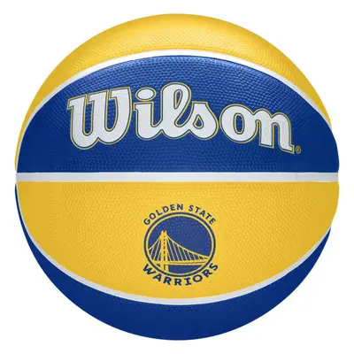 Wilson NBA TEAM TRIBUTE WARRIORS Basketbalový míč, modrá, velikost