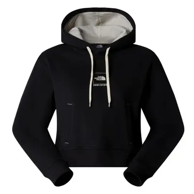 The North Face COORDINATES CROP HOODIE Dámská mikina, černá, velikost