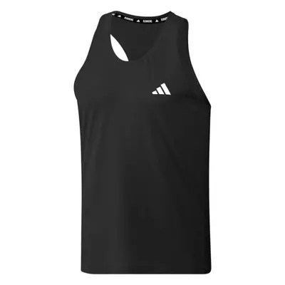 adidas OWN THE RUN TANK Pánské běžecké tílko, černá, velikost