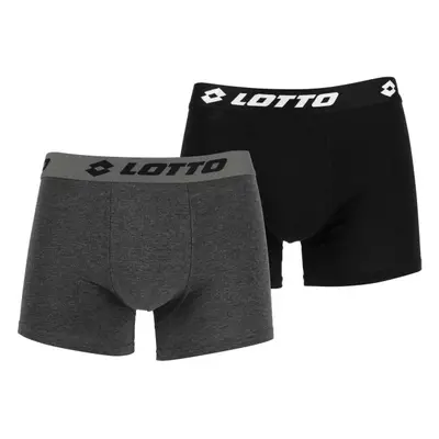 Lotto AUGUSTUS 2PACK Pánské boxerky, černá, velikost