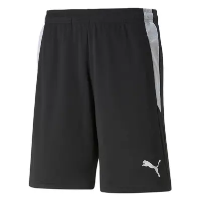 Puma TEAM LIGA TRAINING SHORTS Pánské fotbalové kraťasy, černá, velikost