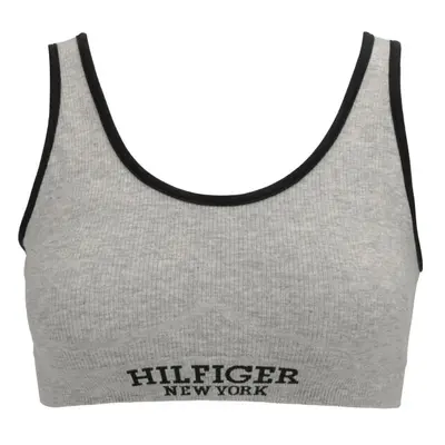 Tommy Hilfiger UNLINED BRALETTE Dámská podprsenka, šedá, velikost