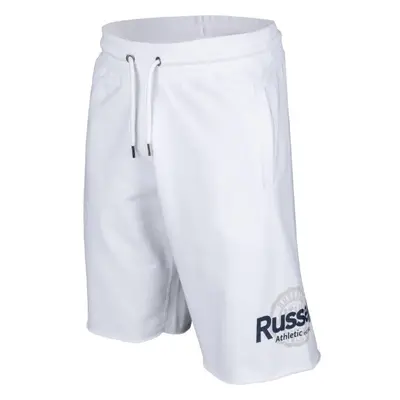 Russell Athletic CIRCLE RAW SHORT Pánské šortky, bílá, velikost