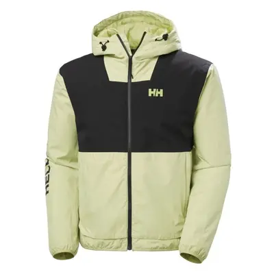 Helly Hansen ERVIK INS RAIN Pánská zateplená bunda, světle zelená, velikost