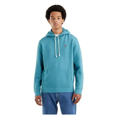 Levi's® NEW ORIGINAL HOODIE CORE Pánská mikina, tyrkysová, velikost