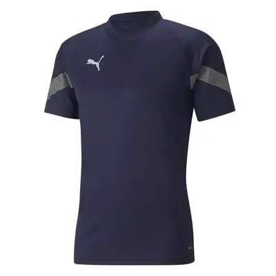 Puma TEAMFINAL TRAINING JERSEY TEE Pánské sportovní triko, tmavě modrá, velikost