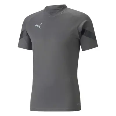 Puma TEAMFINAL TRAINING JERSEY TEE Pánské sportovní triko, šedá, velikost