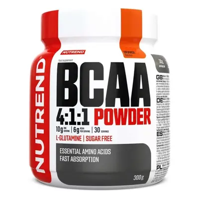 Nutrend BCAA 4:1:1 POWDER POMERANČ Aminokyseliny BCAA, , velikost