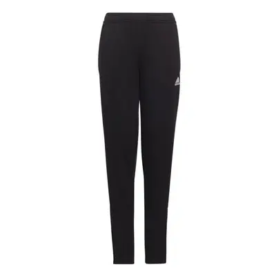 adidas ENTRADA PANTS Juniorské fotbalové tepláky, černá, velikost