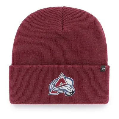 47 NHL COLORADO AVALANCHE HAYMAKER CUFF KNIT Zimní čepice, vínová, velikost