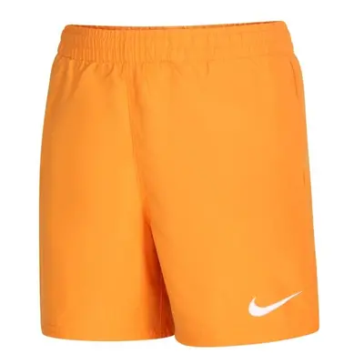 Nike ESSENTIAL Chlapecké koupací šortky, oranžová, velikost