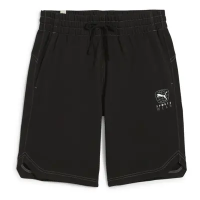 Puma BETTER SPORTSWEAR SHORTS Pánské teplákové kraťasy, černá, velikost