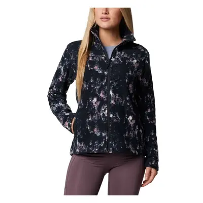 Columbia FAST TREK PRINTED JACKET Dámská mikina, černá, velikost