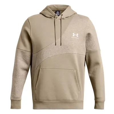 Under Armour ESSENTIAL Pánská mikina, béžová, velikost