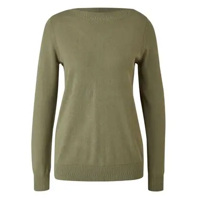 s.Oliver RL JUMPER NOOS Pulovr, khaki, velikost