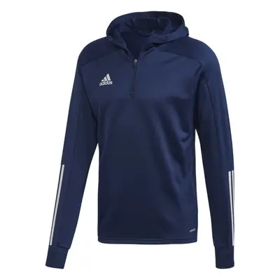 adidas CONDIVO HOODIE Pánská fotbalová mikina, tmavě modrá, velikost