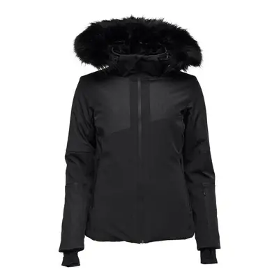 CMP WOMAN JACKET ZIP HOOD Dámská lyžařská bunda, černá, velikost