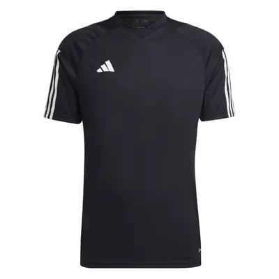 adidas TIRO23 COMPETITION JERSEY Pánské sportovní triko, černá, velikost