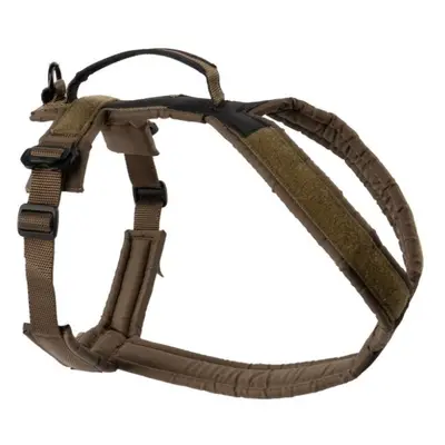 NON-STOP DOGWEAR LINE HARNESS GRIP WD Psí postroj, hnědá, velikost