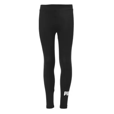 Puma ESSENTIALS LOGO LEGGINGS Dívčí legíny, černá, velikost