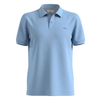 s.Oliver RL POLO SHIRT Pánské polo tričko, světle modrá, velikost