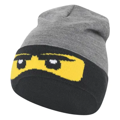 LEGO® kidswear LWANTHONY HAT Dětská zimní čepice, šedá, velikost