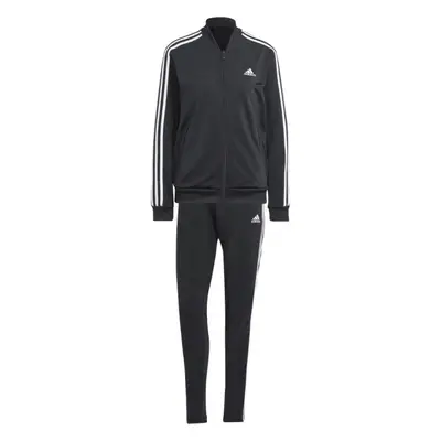 adidas ESSENTIALS 3-STRIPES TRACKSUIT Dámská tepláková souprava, černá, velikost