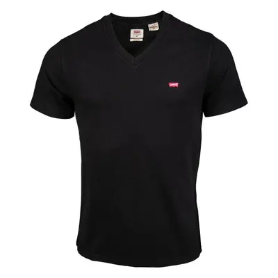 Levi's® ORIG HM VNECK DEEP DEPTHS Pánské tričko, černá, velikost