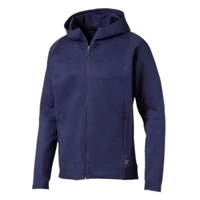 Puma FINAL CASUALS HOODED JACKET Pánská mikina, modrá, velikost