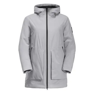 Jack Wolfskin LUISENPLATZ JKT W Dámská parka, bílá, velikost