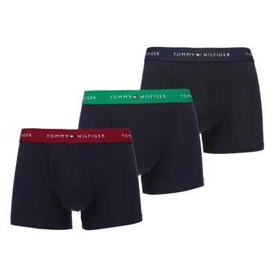 Tommy Hilfiger SIGNATURE CTN ESS-3P WB TRUNK Pánské boxerky, černá, velikost