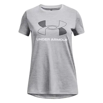 Under Armour TWIST Dívčí tričko, šedá, velikost