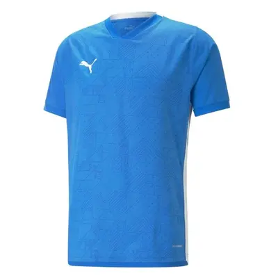 Puma TEAMCUP JERSEY Pánské fotbalové triko, modrá, velikost