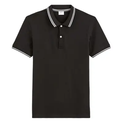 CELIO DECOLRAYEB Pánské polo tričko, černá, velikost