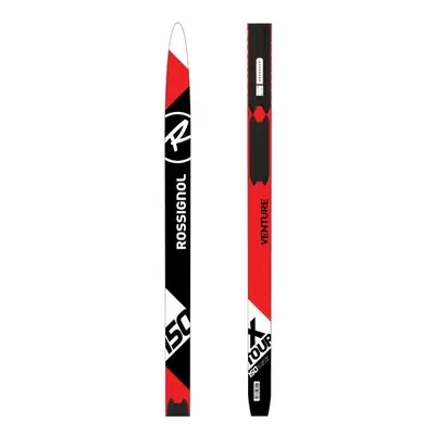 Rossignol XT VENTURE JR WXLS + TOUR JR STEP IN Juniorské klasické běžecké lyže, černá, velikost