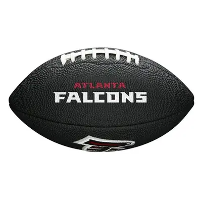 Wilson MINI NFL TEAM SOFT TOUCH FB BL AT Mini míč na americký fotbal, černá, velikost