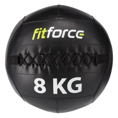 Fitforce WALL BALL Medicinbal, černá, velikost