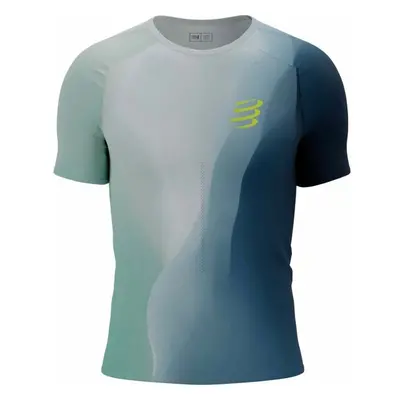 Compressport PERFORMANCE SS TSHIRT Pánské běžecké triko, bílá, velikost