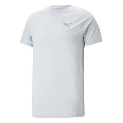 Puma EVOSTRIPE TEE Pánské sportovní triko, bílá, velikost