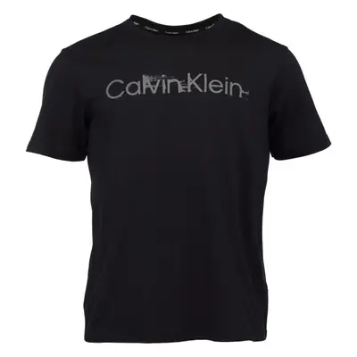 Calvin Klein ESSENTIALS PW S/S Pánské tričko, černá, velikost