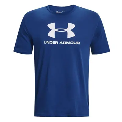 Under Armour SPORTSTYLE LOGO Pánské triko, modrá, velikost